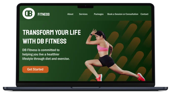 db fitness website