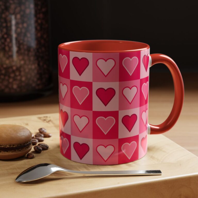 hearts-checkerboard-pattern-accented-ceramic-mug
