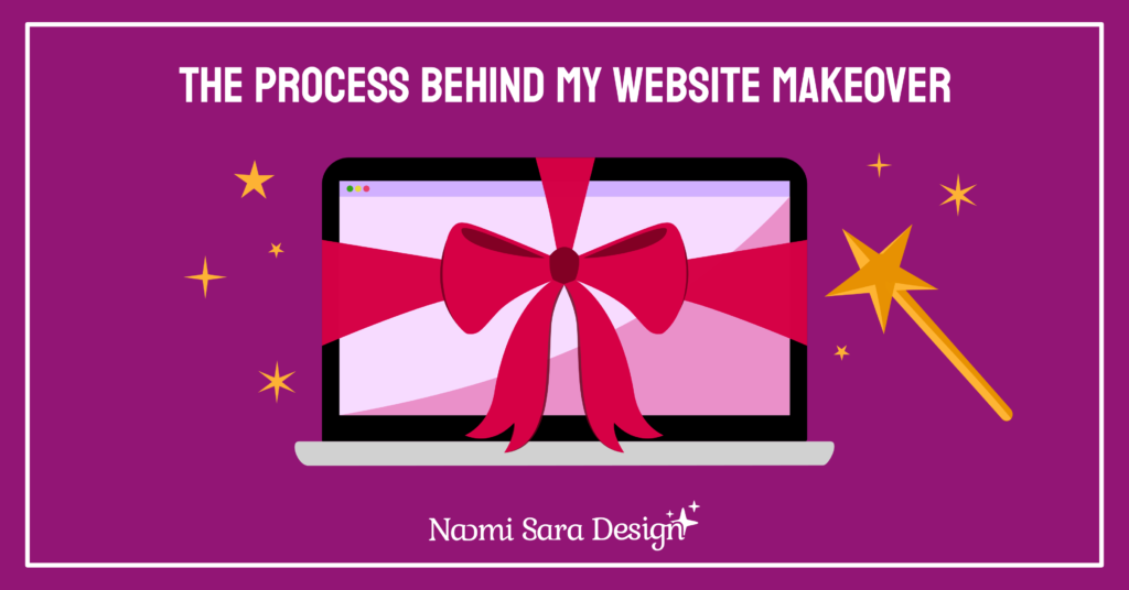 how I redesigned my website as a self-taught designer