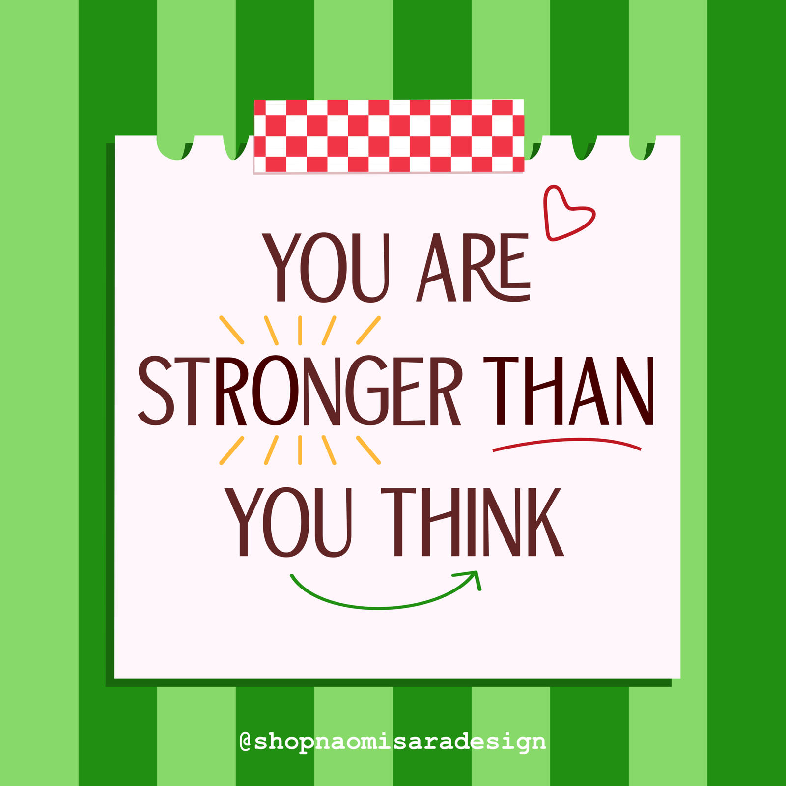 you are stronger than you think illustration